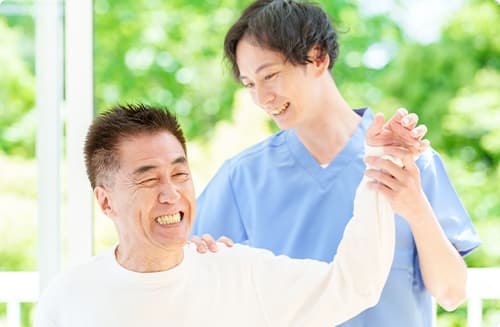 理学療法士による安心のサポート