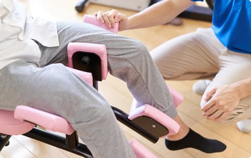 マシンを活用したトレーニング